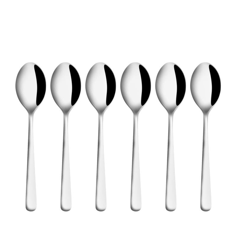 Coffee Spoons Set 6 pcs - City