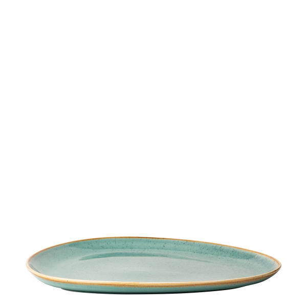 Triangle Sand plate turquoise 30,5 x 24,2 cm – Gaya