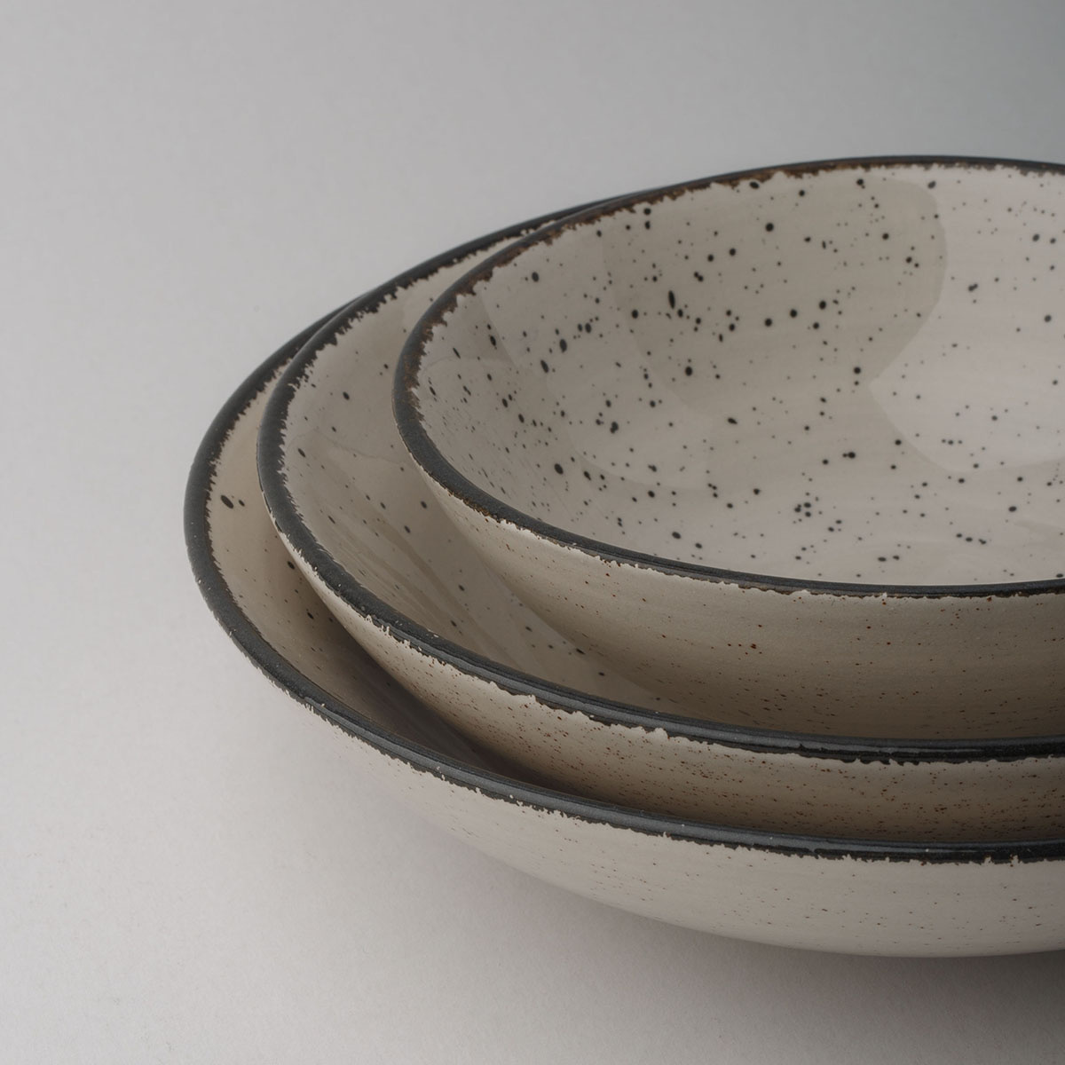 Schale Flowl Atelier grau ø 19,5 cm - Gaya