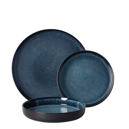 Porcelain set 18 pcs - Gaya Atelier Night Sky