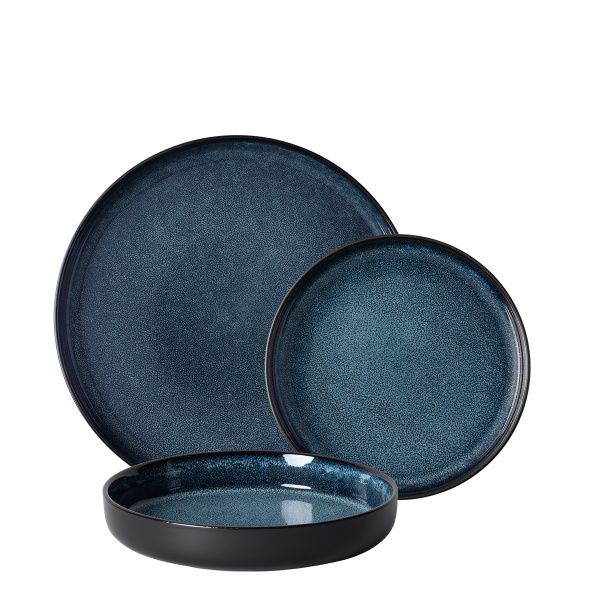 Porcelain set 18 pcs - Gaya Atelier Night Sky