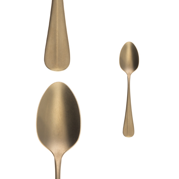 24-Piece Cutlery Set - Baguette Vintage PVD Champagne Stone Wash