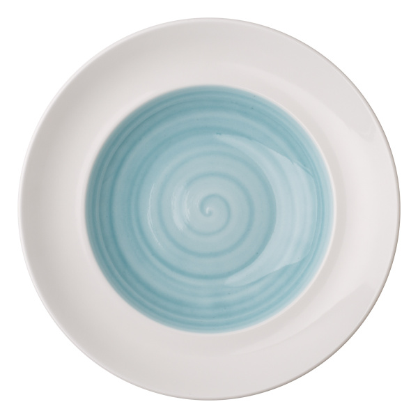 Assiette à pâtes azur/blanc ø29 cm - Grand Hotel Premium color