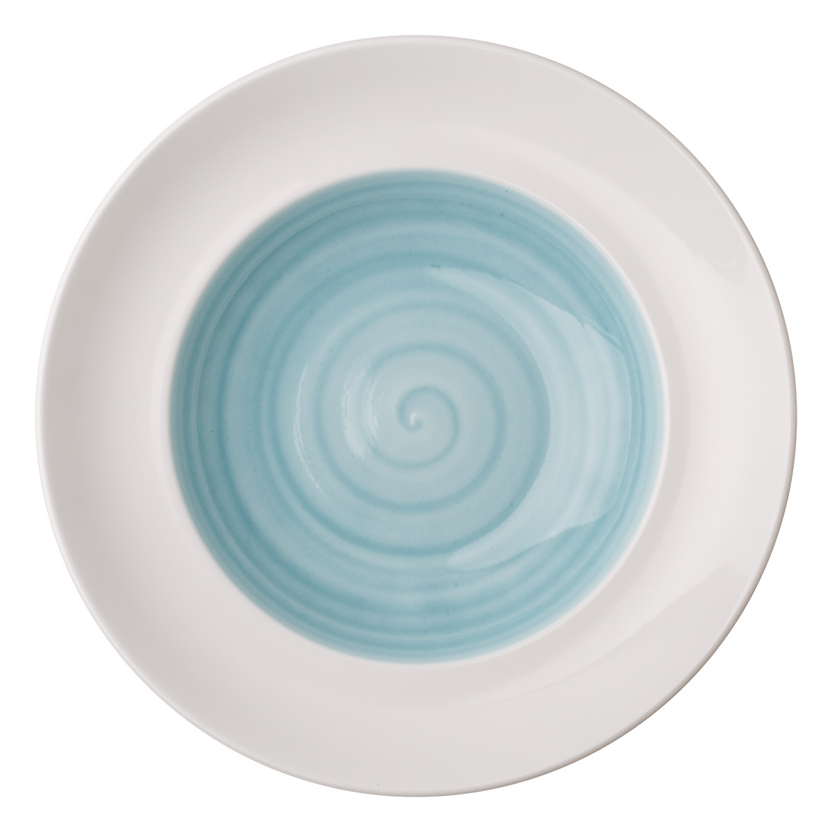 Assiette à pâtes azur/blanc ø29 cm - Grand Hotel Premium color