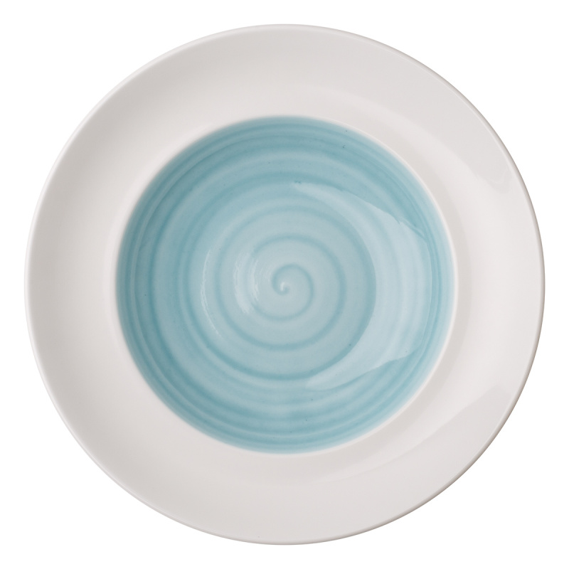 Assiette à pâtes azur/blanc ø29 cm - Grand Hotel Premium color