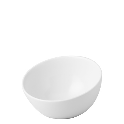 Large white bowl Flow Eco – 19 cm