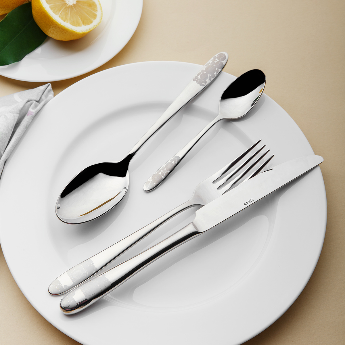 Set de couverts 24 pcs – Turin Papillon