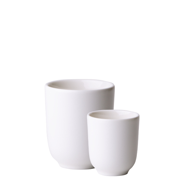 Porcelain set 8 pcs - Gaya Atelier white