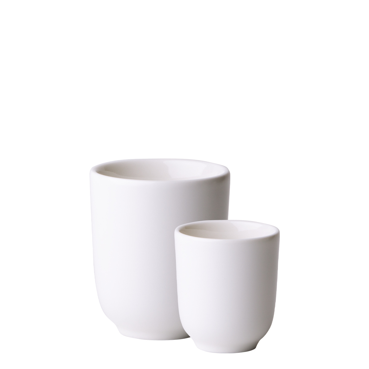 Porcelain set 8 pcs - Gaya Atelier white