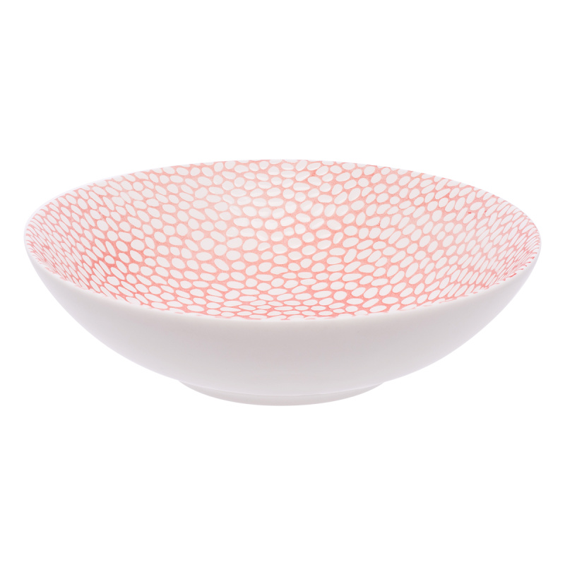 Deep Plate Structured Coupe Skin/White 19.5 cm – Flow