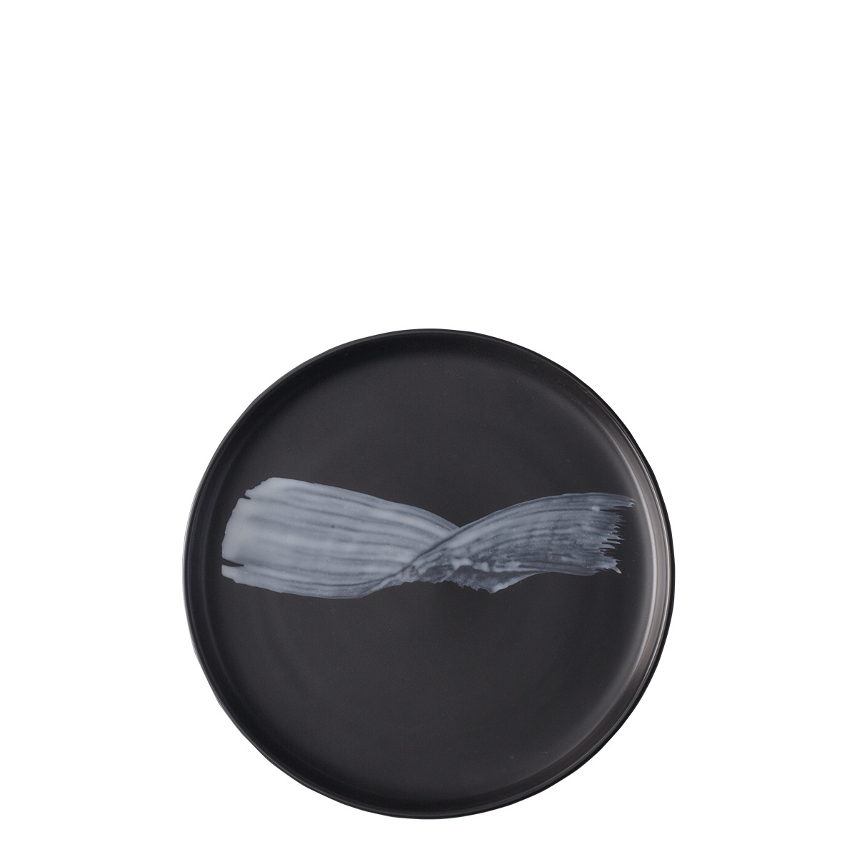 Flat plate U-Coupe black ø20 cm – Gaya Atelier Flow Art