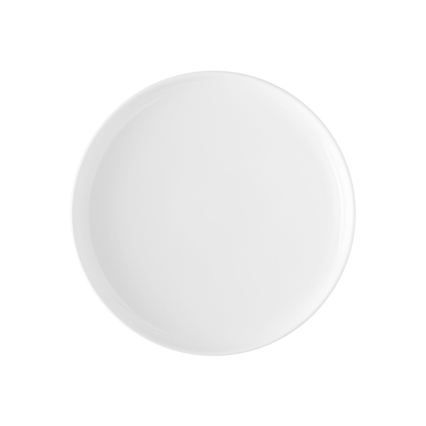 Dessertteller Coupe weiß 20 cm – Flow
