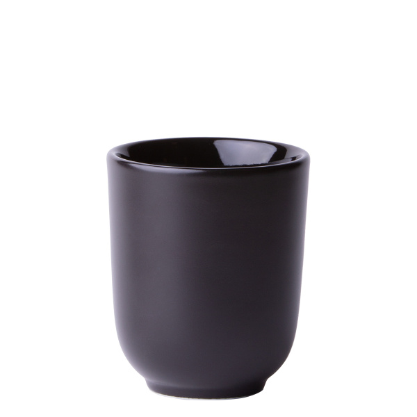 Tazza senza manico nera 220 ml - Flow