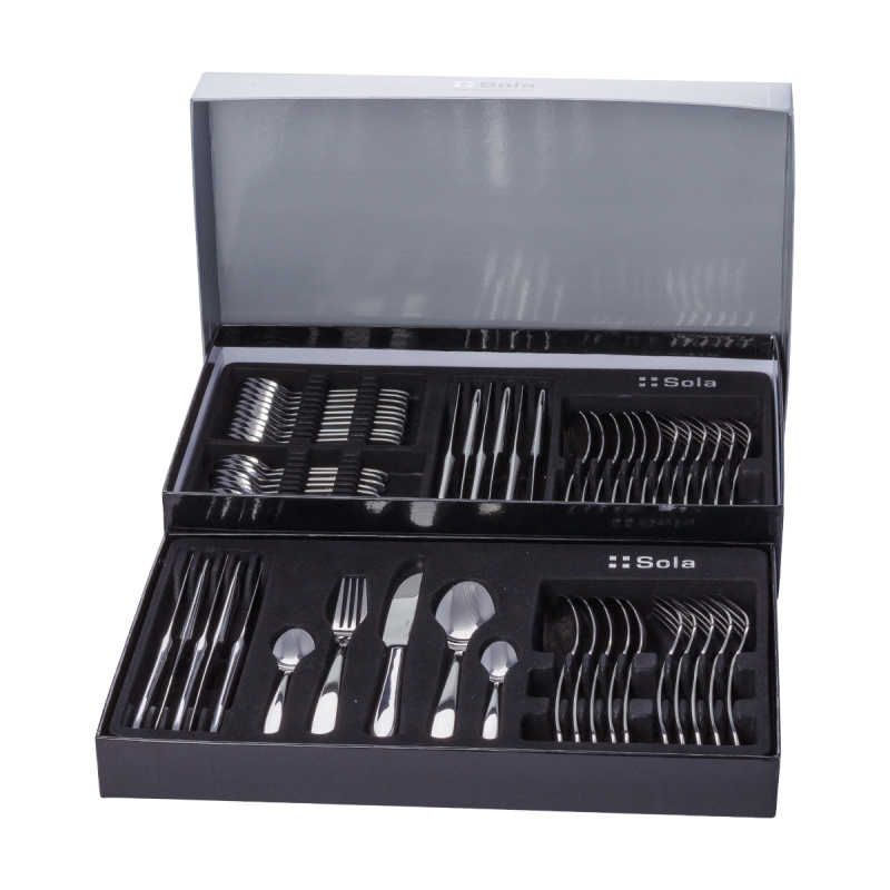 Besteckset 60-tlg. - Basic Alpha poliert