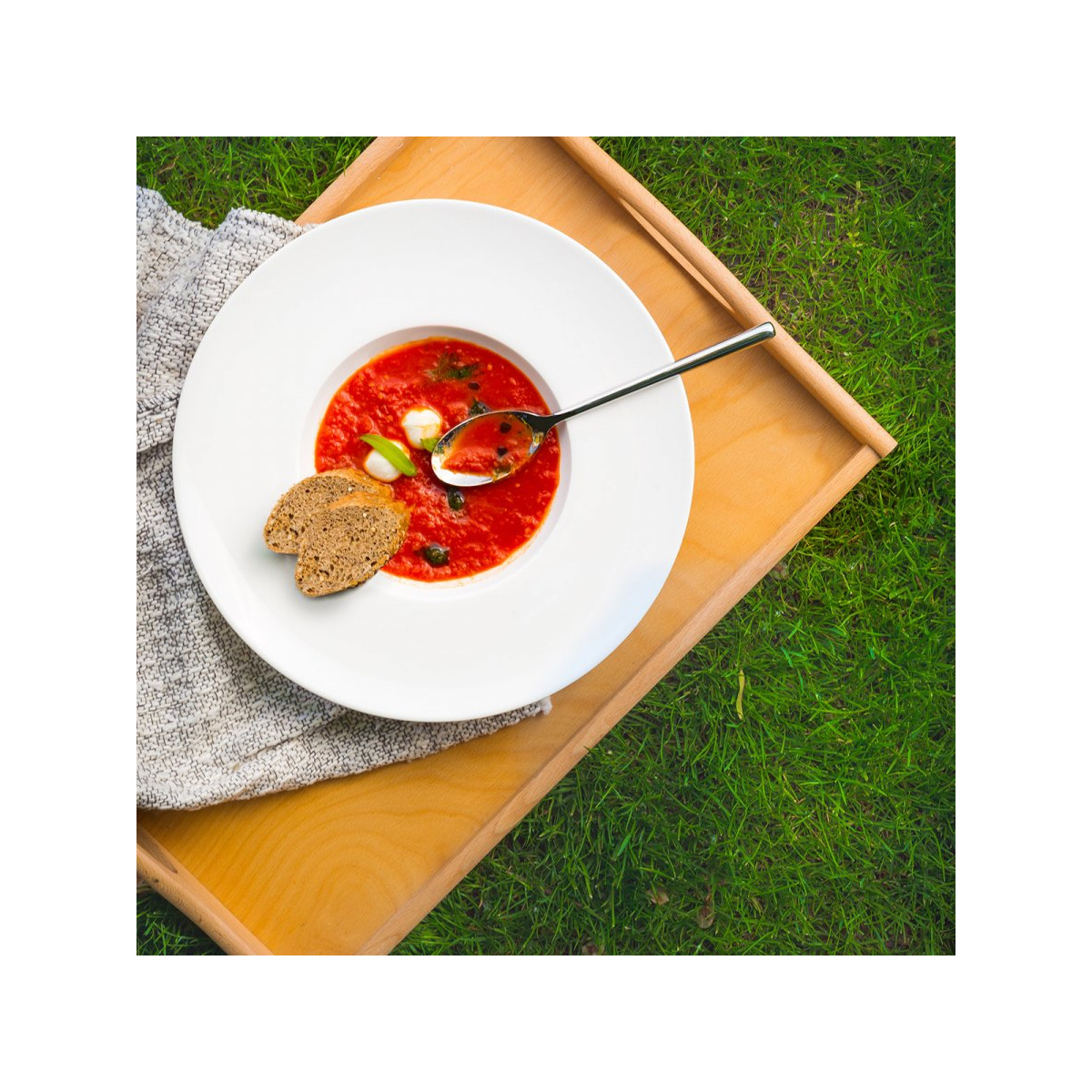 Deep plate gourmet 30 cm - Premium Platinum Line