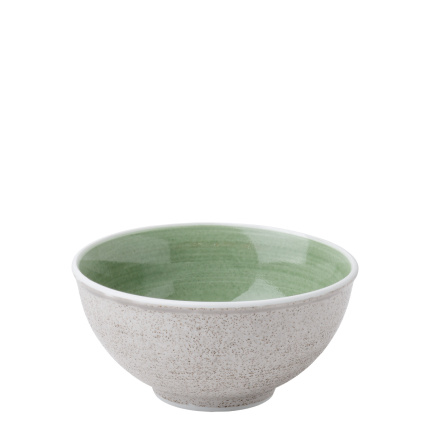 Bowl olive/sand ø16 cm, 750 ml - Elements Hotelporzellan color