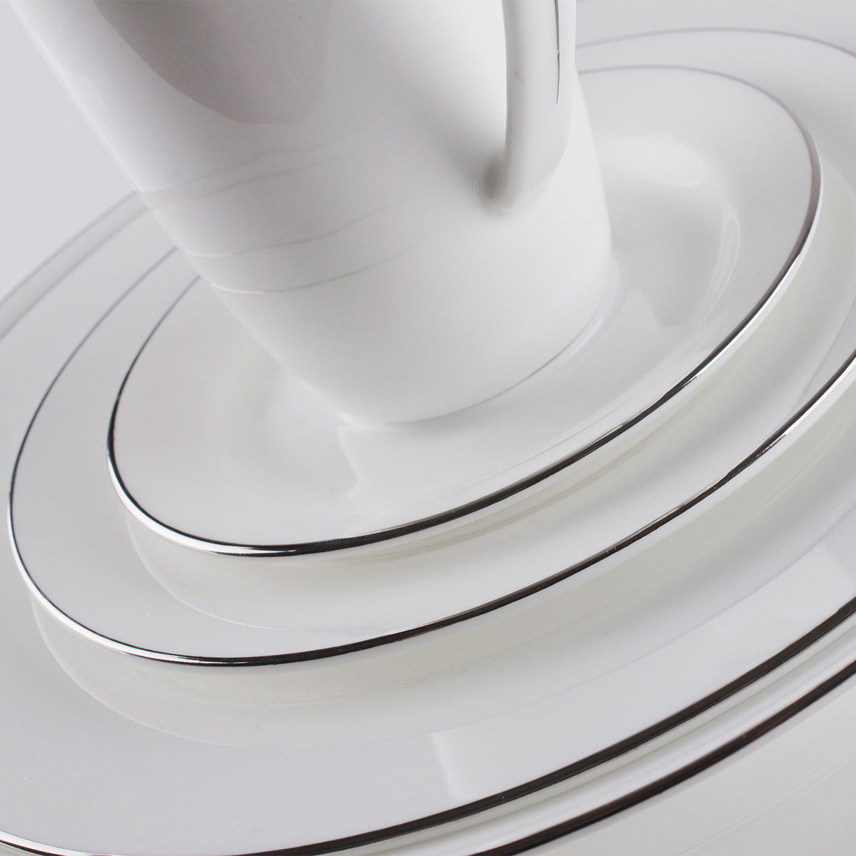 Porcelain set 52 pcs - Premium Platinum Line
