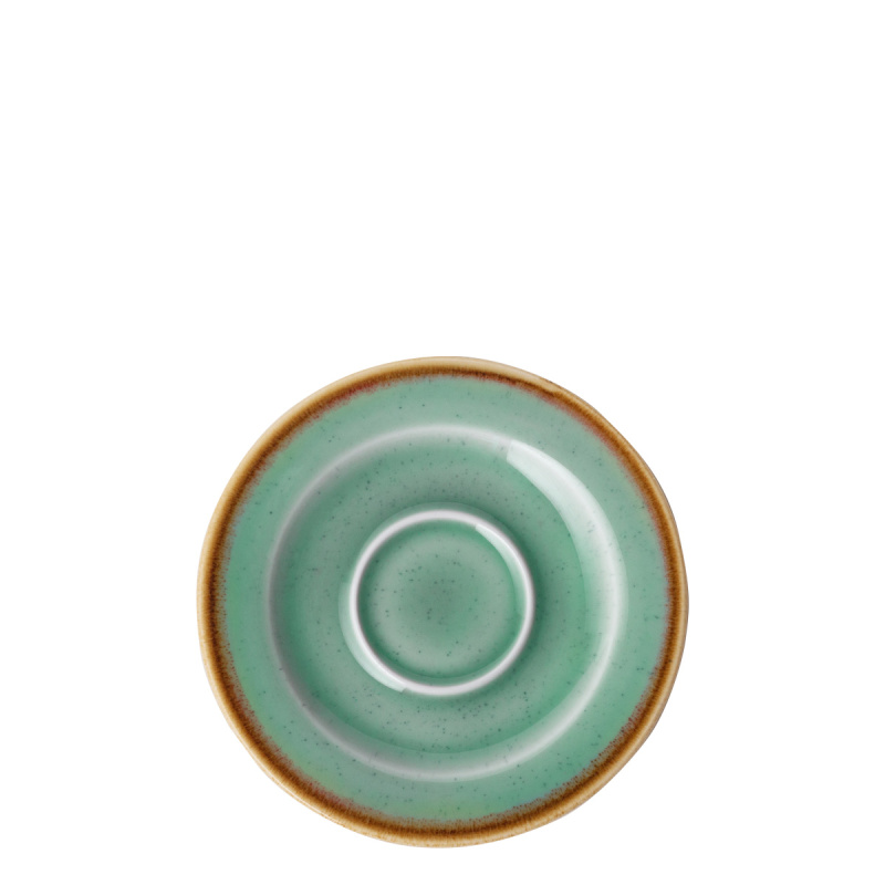 Piattino Mocca Sand turchese ø12 cm – Gaya