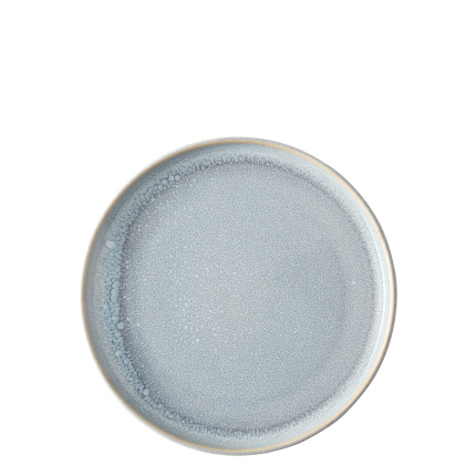 Flacher Teller U-Coupe 200 mm - Gaya Atelier Glacial Ice
