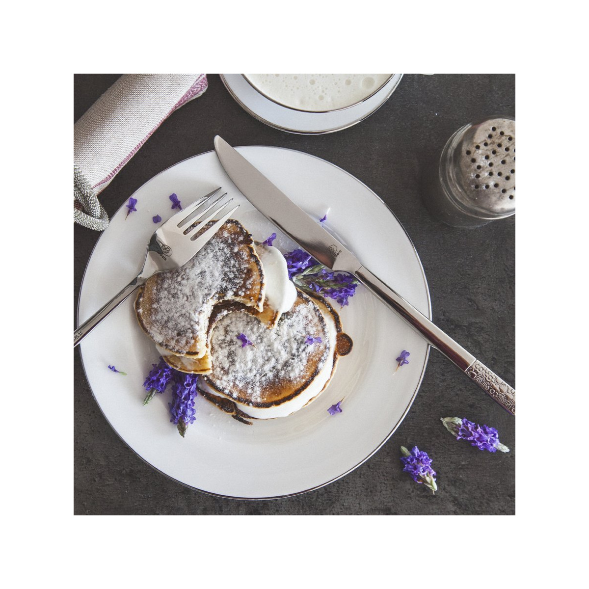 Dessert plate 21 cm - Premium Platinum Line