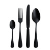 Set di posate 24 pezzi – Dessert – Baguette Vintage nero Stone Wash