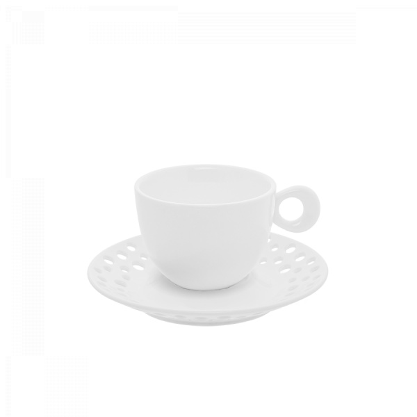 Kaffeeuntertasse perforiert ø 15 cm — Flow Lunasol