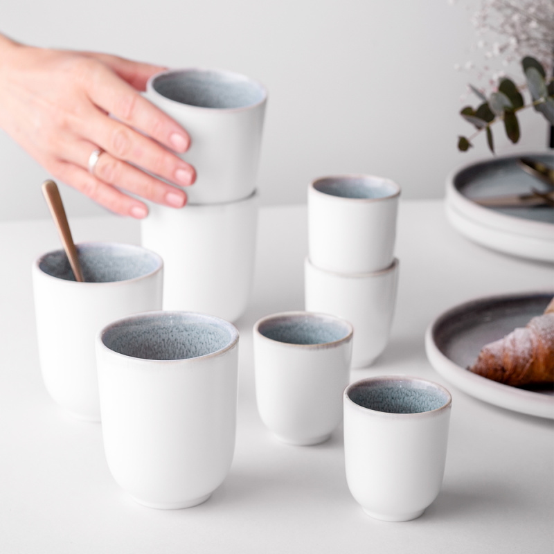 Tazza senza manico 80 ml - Gaya Atelier Glacial Ice