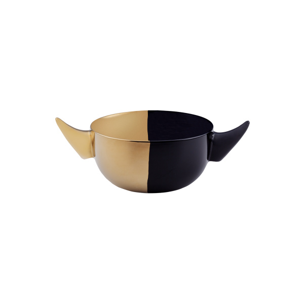 Ciotola Viking oro-nera 12 cm - NOISE