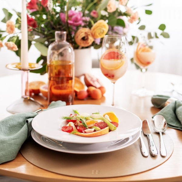 Deep plate 27 cm set of 4 - Basic Chic
