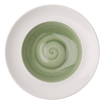 Piattone per pasta olive/bianco ø29 cm - Grand Hotel Premium color