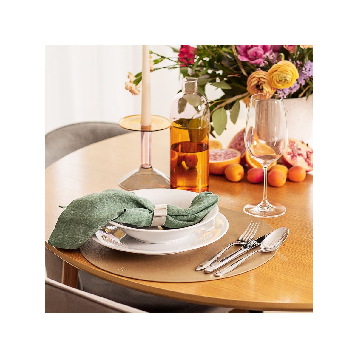 Deep plate 23 cm set of 4 - Basic Chic