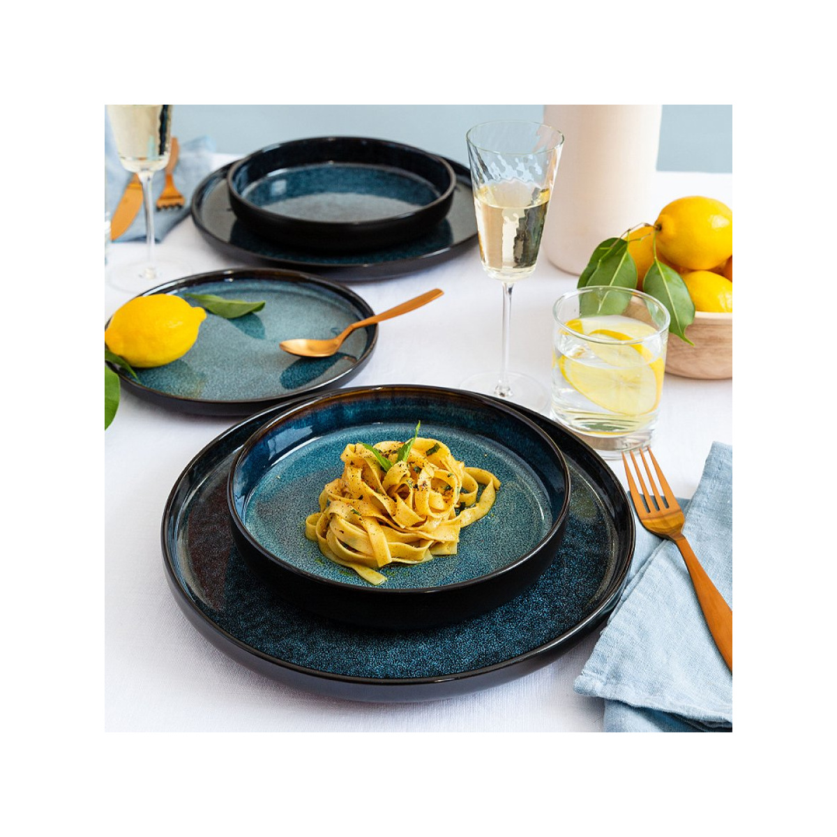 Geschirr-Set 16-tlg. - Gaya Atelier Night Sky Lunasol