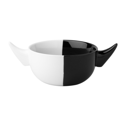 Bol Viking blanc-noir 18 cm – NOISE