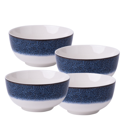 Set di ciotole 16 cm 4 pezzi - Flow Lunasol blu scintillante