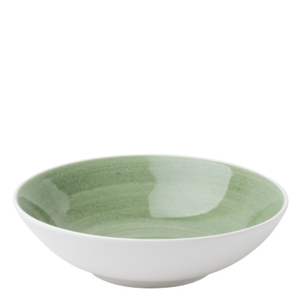 Piatto fondo Coupe olive/bianco ø19.5 cm - Grand Hotel Premium color
