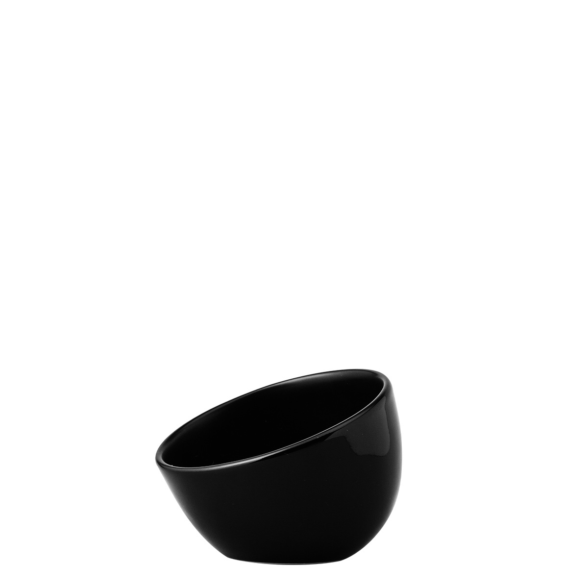 Black bowl Flow Eco – 9 cm