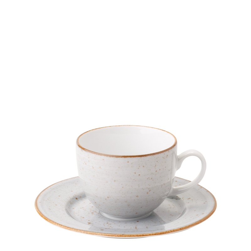 Soucoupe à café 16 cm grise - Hotel Inn Chic colorée