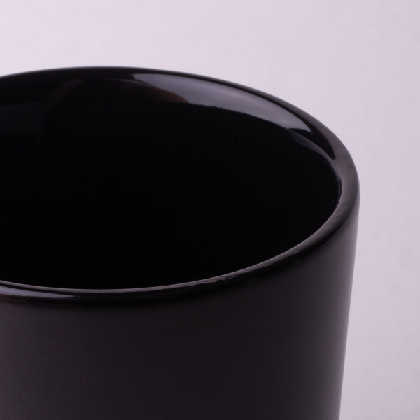 Tazza senza manico nera 220 ml - Flow