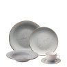 Ensemble de porcelaine 20 pièces gris - Hotel Inn Chic color