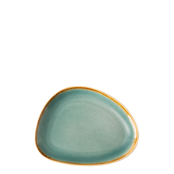 Triangle Sand plate turquoise 20,5 x 15,9 cm – Gaya