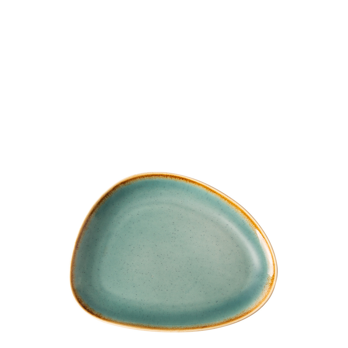 Triangle Sand plate turquoise 20,5 x 15,9 cm – Gaya