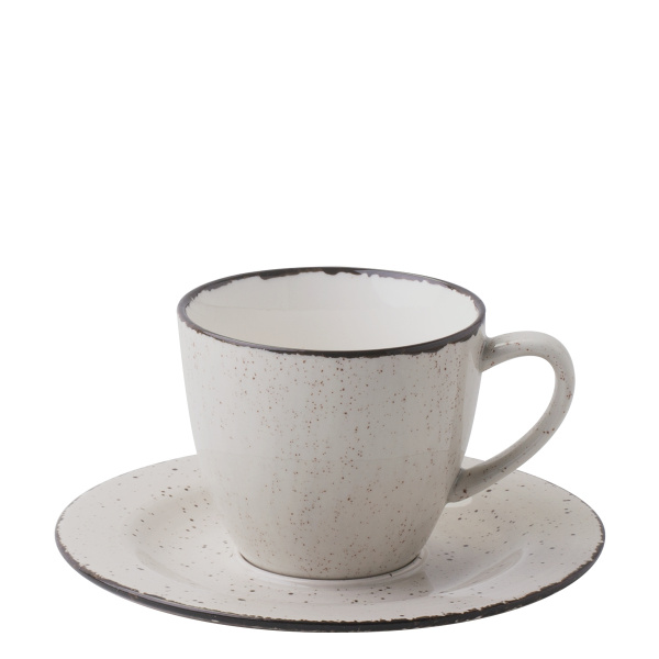 Coffee saucer 15,5 cm - Gaya Atelier grey