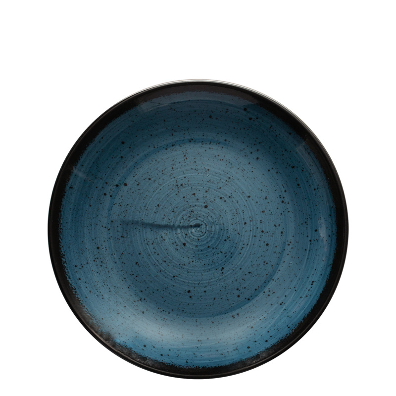 Assiette plate 21 cm bleue – Hotel Inn Chic colorée