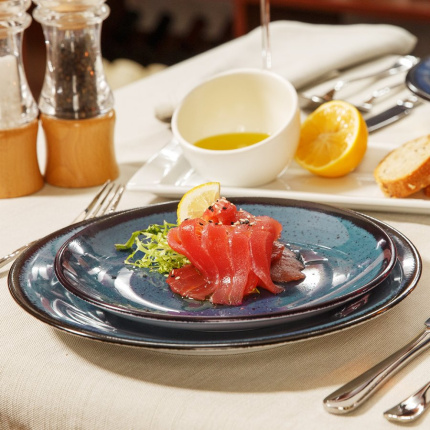 Dinner plate 25 cm blue - Hotel Inn Chic colorful