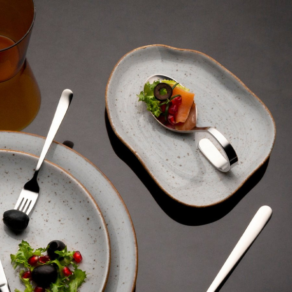 Dinner plate 17 cm grey - Hotel Inn Chic coloured