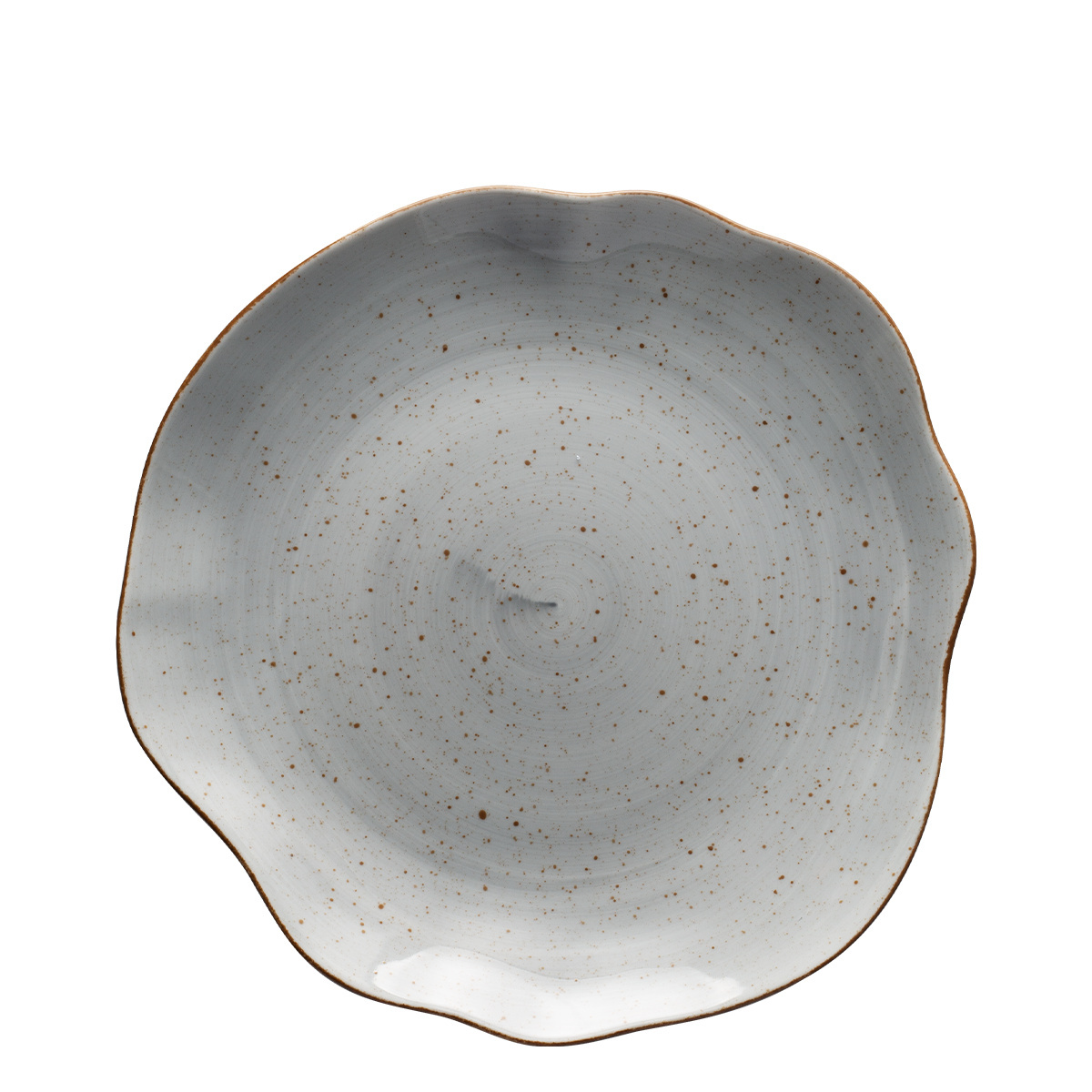 Piatto piano 28 cm grigio - Hotel Inn Chic colorato