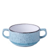 Couvercle à bouillon Relief bleu vintage 300 ml - couleur Hôtel Inn Chic