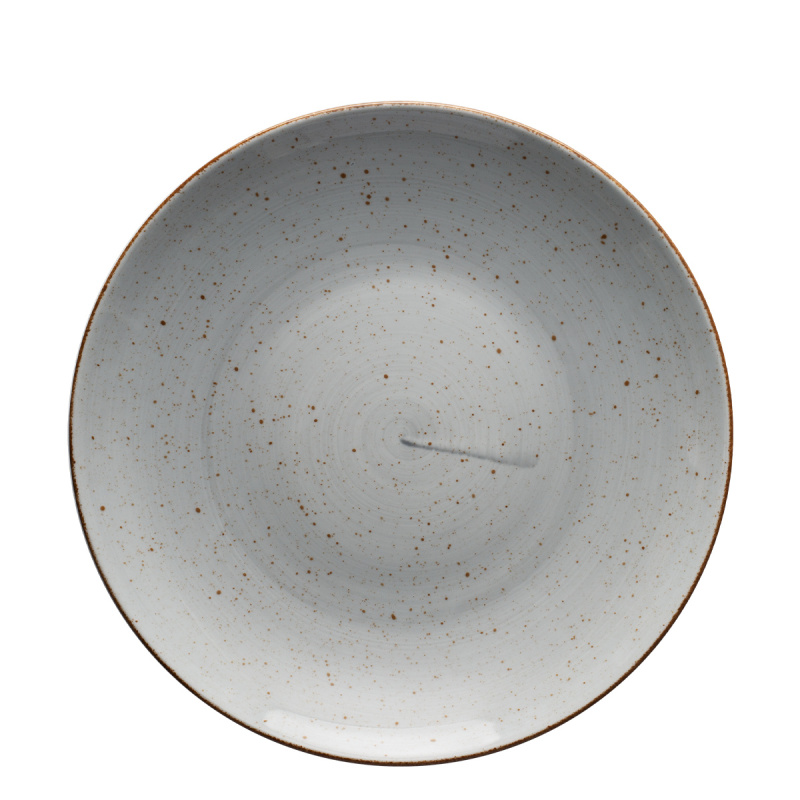 Piatto piano 31 cm grigio - Hotel Inn Chic colorato