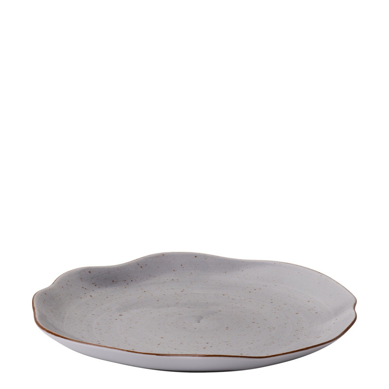 Flacher Teller 28 cm grau - Hotel Inn Chic farbig