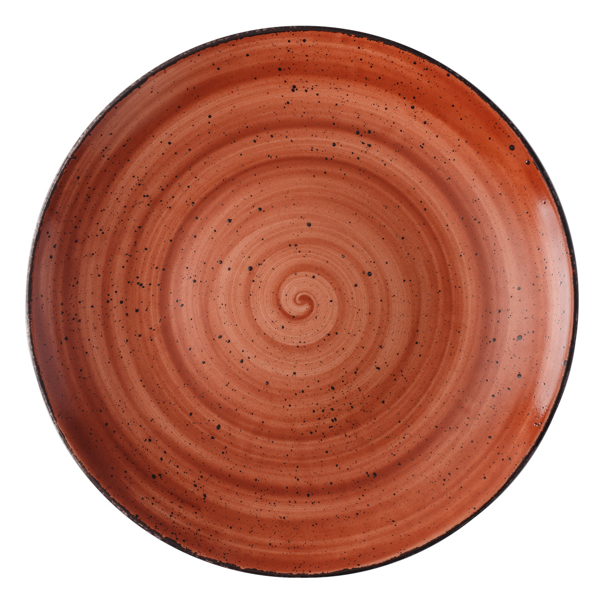 Teller flach 31 cm Vintage terracotta - Hotel Inn Chic color